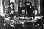 Романовский, Деникин, К.Н. Соколов. Таганрог, 1919 г.